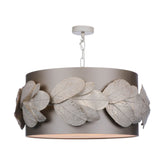 David Hunt Lighting  Laurel 4 Light Pendant Comes With Bespoke Shade